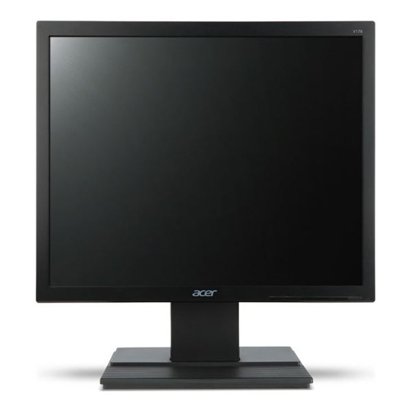 Acer 17型スクエア液晶ディスプレイ（非光沢／1280x1024／250cd／100000000：1／5ms／ブラック／ミニD-Sub 15ピン） V176Lbmf【代引不可】【北海道・沖縄・離島配送不可】