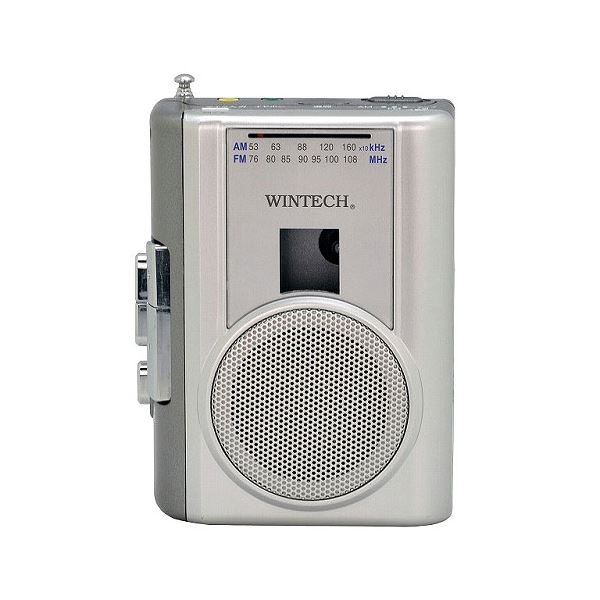 WINTECH AM／FMラジオ付テープレコーダ