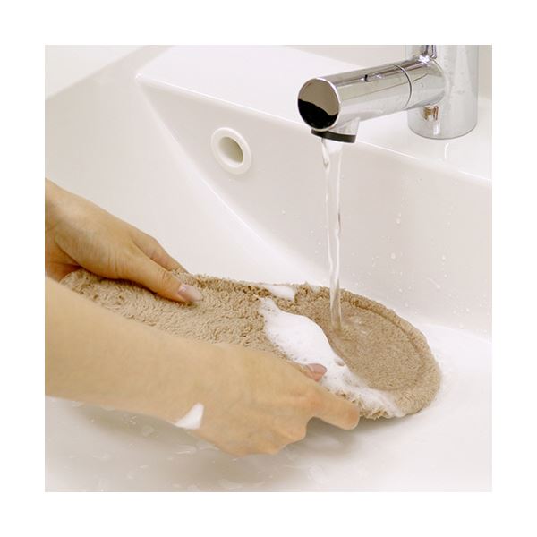 （まとめ） レック激落ちおそうじスリッパ Mサイズ ネイビー S-534-NV 1足 〔×5セット〕 【北海道・沖縄・離島配送不可】