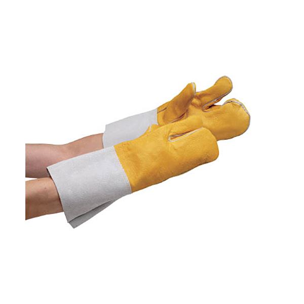 ミドリ安全 溶接用牛革手袋 3本指 MT-107D-3P 1双 【北海道・沖縄・離島配送不可】