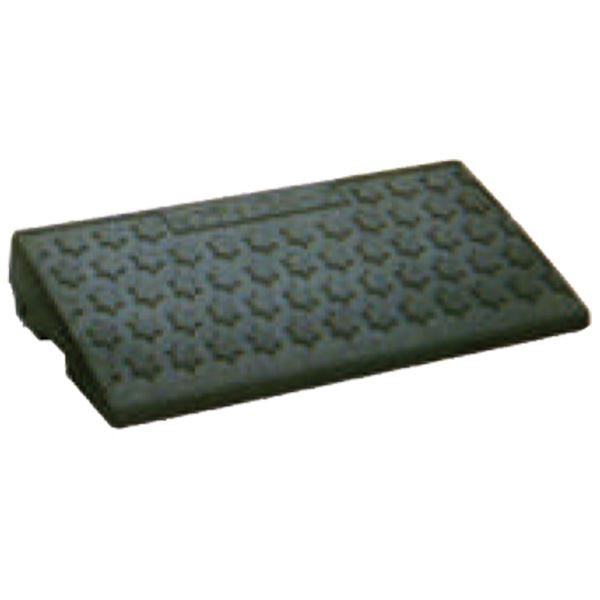 段差スロープ/セフティスロープ 〔グレー〕 SS-100 W600×D250×H95mm 耐荷重：6t ゴムチップ【代引不可..