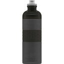 SIGG 耐熱性ポリプロピレン製ボトル ヒーロー スクイーズボトル(アントラサイト 0.6L)【代引不可】【北海道・沖縄・離島配送不可】