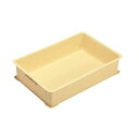 〔5個セット〕 パンコンテナー/食品用コンテナー 〔#0〕 アイボリー 清掃簡単【代引不可】【北海道・沖縄・離島配送不可】