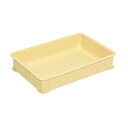 〔5個セット〕 パンコンテナー/食品用コンテナー 〔#10〕 アイボリー 清掃簡単【代引不可】【北海道・沖縄・離島配送不可】(3)