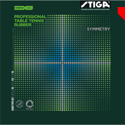 STIGA(スティガ) 表ソフトラバー SYMMETRY(シンメトリー) RED 特厚【代引不可】【北海道・沖縄・離島配送不可】 STIGA(スティガ) 表ソフトラバー SYMMETRY(シンメトリー) RED 特厚【代引不可】【北海道・沖縄・離島配送不可】