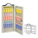 ワールドキーボックス/鍵収納箱 〔携帯・壁掛け兼用型/30本掛用〕 スチール製 水上金属 K-30【代引不可】【北海道・沖縄・離島配送不可】