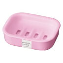 〔60セット〕 シンプル 石鹸台/ソープディッシュ 〔パステルピンク〕 材質:PP 『HOME&HOME』【代引不可】【北海道・沖縄・離島配送不可】