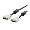 バッファロー(サプライ) BUFFALO ディスプレイ延長ケーブル DVI-Dオス:DVI-Dメス コア付 2.0m BSDCDED20【代引不可】【北海道・沖縄・離島配送不可】(2)