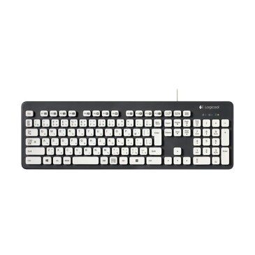 （まとめ） ロジクール Washable Keyboard USB接続 グレー K310 1台 〔×2セット〕【代引不可】【北海道・沖縄・離島配送不可】