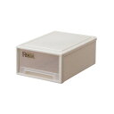 (まとめ) 天馬 Fits フィッツケース ミニ W257×D369×H146mm カプチーノ 1個 〔×3セット〕【代引不可】【北海道・沖縄・離島配送不可】