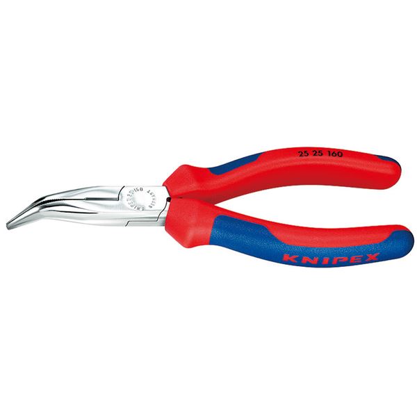 KNIPEX（クニペックス）2525-160 40゜先曲ラジオペンチ【代引不可】【北海道・沖縄・離島配送不可】