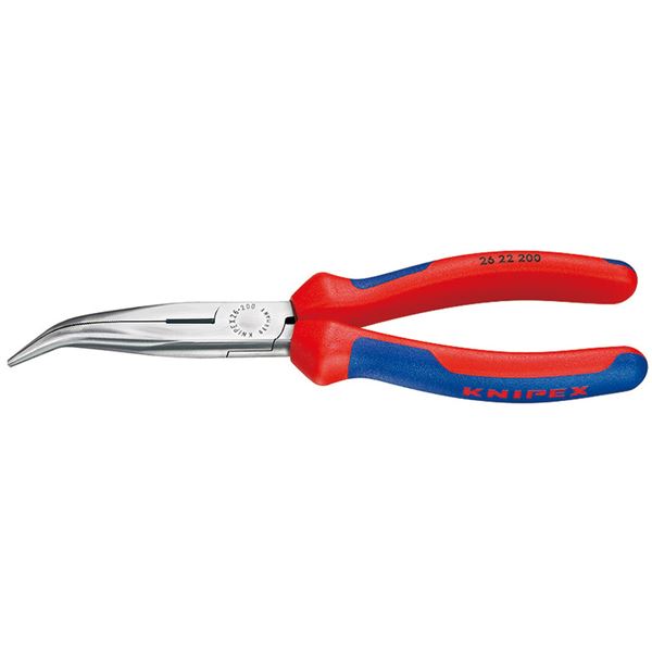 KNIPEX(クニペックス)2622-200 40゜先曲ラジオペンチ (SB)【代引不可】【北海道・沖縄・離島配送不可】