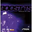 STIGA（スティガ） テンション系裏ソフトラバー BOOST TS（ブースト TS） レッド 特厚 【代引不可】【北海道・沖縄・離島配送不可】