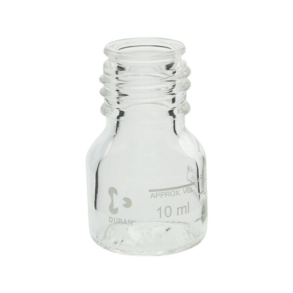 ねじ口びん（メジュームびん） びんのみ 10mL 〔017200-105A〕 【北海道・沖縄・離島配送不可】