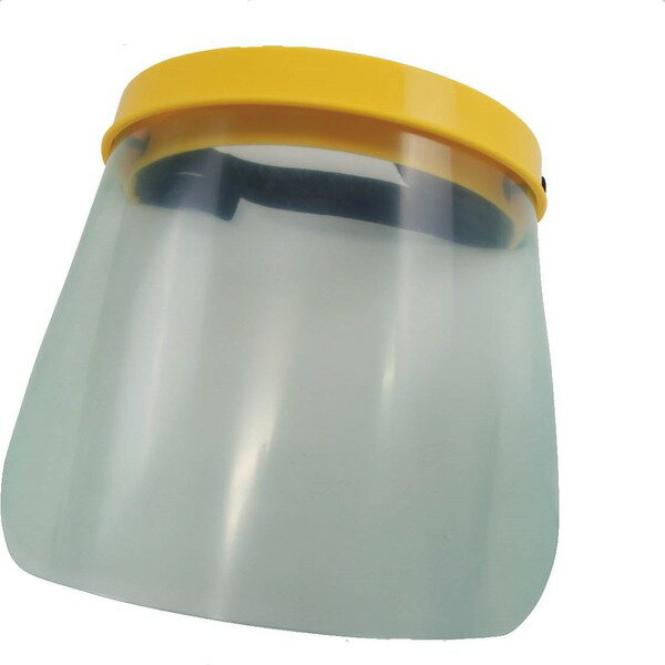 〔飛沫防止〕 防護用フェイスシールド/フェイスガード 〔H194×W298×D0.5mm〕 防水 防塵 花粉対策 SIGNET(シグネット) 【北海道・沖縄・離島配送不可】(4)