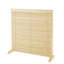 和風 衝立/パーテーション 〔ナチュラル〕 幅1200×奥行400×高さ1190mm 木製 組立品 〔リビング 和室 客室 客間〕 【北海道・沖縄・離島配送不可】