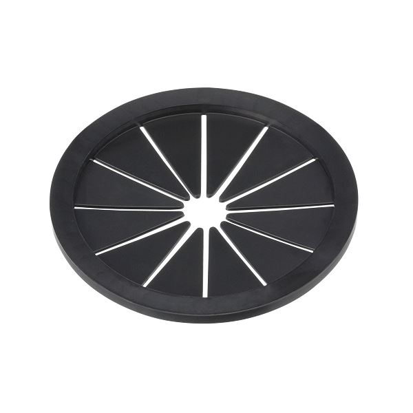 （まとめ）伸晃 菊割れゴム 80mmタイプ ブラック SP-213 1個〔×10セット〕 【北海道・沖縄・離島配送不可】