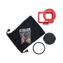 エツミ GoPro HERO7対応 アクションメタルプロテクターカバー レッド VE-2223 【北海道・沖縄・離島配送不可】