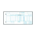(まとめ)TANOSEE チェーンストア統一伝票手書き用1型(伝票No.有) 11.5×5インチ 5枚複写 1箱(1000組:100組×10包)〔×3セット〕【代引不可】【北海道・沖縄・離島配送不可】