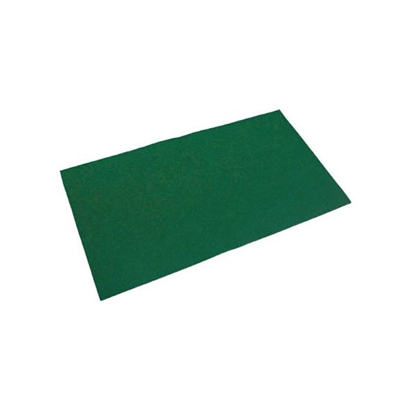 (まとめ) TRUSCO オイルキャッチャーマット 緑 フィルム付 約500×900mm TOCF-5090-1 1枚 〔×3セット〕