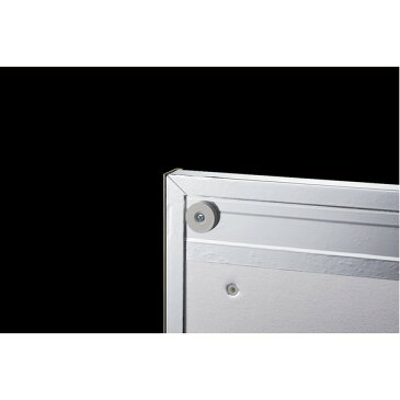 割れない 姿見鏡 〔45×120cm シルバー〕 日本製 軽量 マグネットタイプ 飾縁付(両サイドのみ) 『REFEX リフェクス』 【北海道・沖縄・離島配送不可】