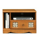 日本製 天然木 TV台 〔72cm幅 ナチュラル〕 完成品 テレビ台 TVボード テレビボード リビングボード 【北海道・沖縄・離島配送不可】