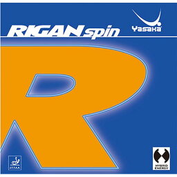 Yasaka（ヤサカ） 裏ソフトラバー RIGAN SPIN ライガンスピン ブラック 厚 【北海道・沖縄・離島配送不可】