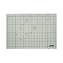 (まとめ)TANOSEE フタル酸エステル不使用 滑りにくいカッターマット A4 225×320mm 1枚 〔×5セット〕 【北海道・沖縄・離島配送不可】