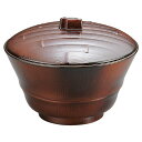 竹型椀/お椀 〔大 すす竹内朱 TA〕 直径115×高さ87(62)mm 日本製 食洗機対応 〔和食 レストラン 店舗 お店〕【代引不可】【北海道・沖縄・離島配送不可】