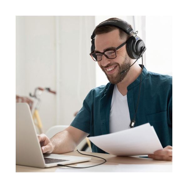 オーディオテクニカ ステレオヘッドセット ATH-770XCOM 1個