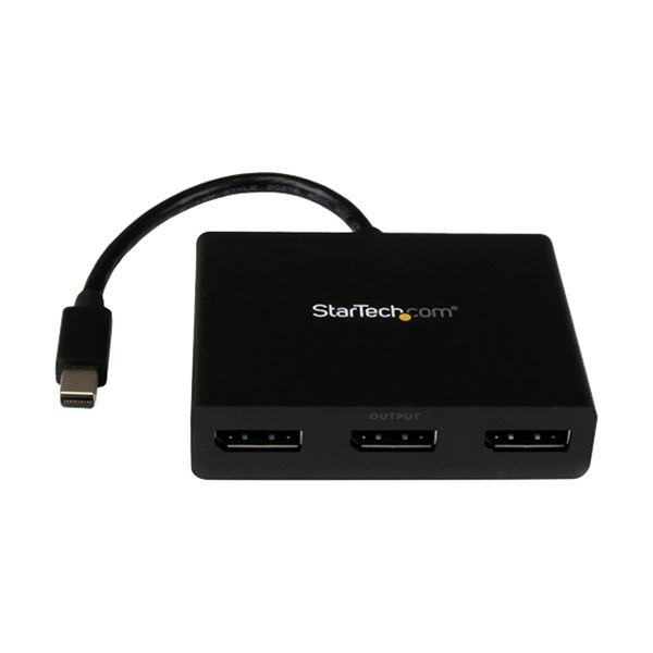 StarTech.com 3ݡMSTϥ Mini DisplayPort-3xDsiplayPort 4Kб WindowsΤбMSTMDP123DP 1 ̳ƻ졦ΥԲġ