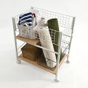 押入れ収納ワゴン/リビング収納 〔幅38cm ホワイト〕 スチール キャスター付き 組立品 〔リビング ダイニング〕 【北海道・沖縄・離島配送不可】