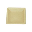 (まとめ)パルプ盆 コースター 100×100mm 313-551〔×50セット〕【代引不可】【北海道・沖縄・離島配送不可】