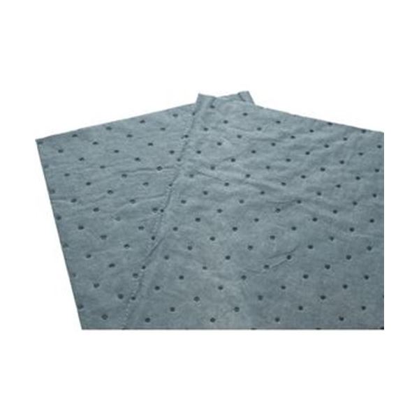 （まとめ）TRUSCO 水油吸着材エコノミータイプ 400×500×2mm TOWEP-4050-10P 1袋（10枚）〔×10セット〕 【北海道・沖縄・離島配送不可】