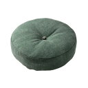 インド綿 フロアラウンドクッション 〔カーキ〕 45R×12cm 円形 綿100%カバー 〔リビング ベッドルーム〕【代引不可】【北海道・沖縄・離島配送不可】