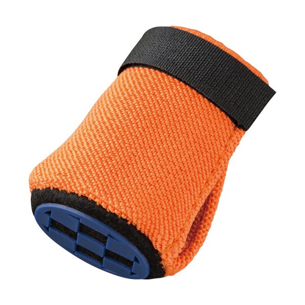 （まとめ）ケイ・ホスピア マナーソックス/つえ用くつ下 オレンジ 1個 〔×3セット〕 【北海道・沖縄・..