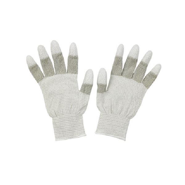 (まとめ) HOZAN(ホーザン) ESDグローブ F-63-M 1双 〔×3セット〕