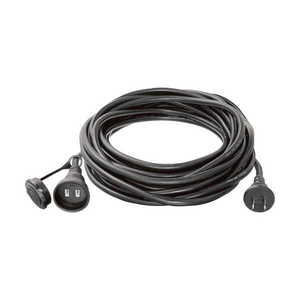 （まとめ）YAMAZEN 防雨型延長コード 10m ECW-S1510 1本 〔×3セット〕 【北海道・沖縄・離島配送不可】