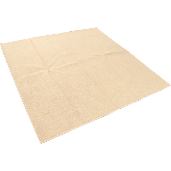 カーペット ラグ 平織 フリーカット ループ / 江戸間 4.5畳 261×261cm ベージュ プレーン【代引不可】【北海道・沖縄・離島配送不可】