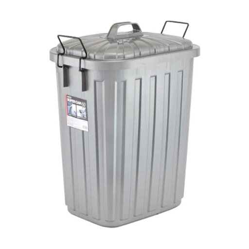 (まとめ) 岩崎工業 スーパーカン 角型 59L L-113CTG 1台 〔×5セット〕【代引不可】【北海道・沖縄・離島配送不可】 (まとめ) 岩崎工業 スーパーカン 角型 59L L-113CTG 1台 〔×5セット〕【代引不可】【北海道・沖縄・離島配送不可】