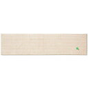 キッチンマット/台所マット 〔45×180cm〕 長方形 綿混 防滑加工 『ナチュラルクローバー』 〔キッチン用品 台所用品〕【代引不可】【北海道・沖縄・離島配送不可】