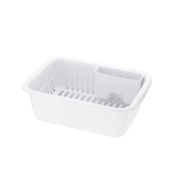 シェリー 水切りセット ホワイト M （水切り かご） 【北海道・沖縄・離島配送不可】