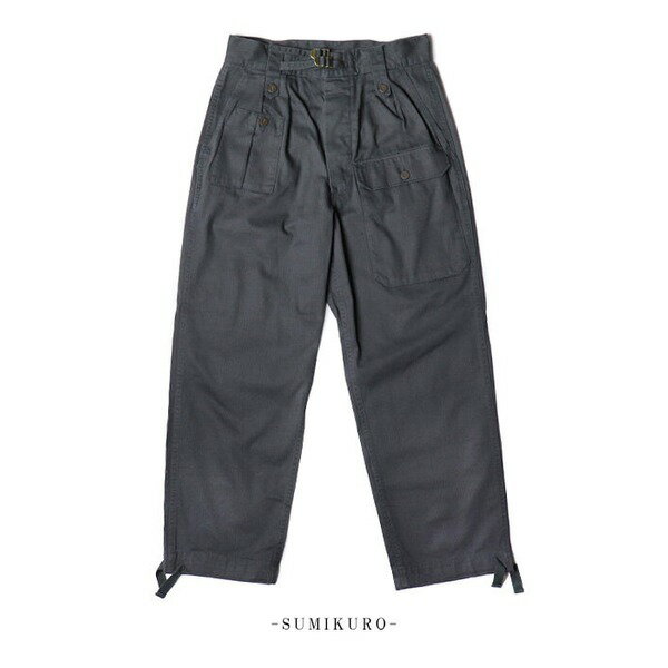 イギリス軍ジャングルトラウザーWAR AIDパンツ レプリカ スミクロ 6（78cm） 【北海道・沖縄・離島配送不可】