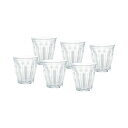 (まとめ) デュラレックス ピカルディー 250ml クリア 1セット(6個) 〔×5セット〕【代引不可】【北海道・沖縄・離島配送不可】