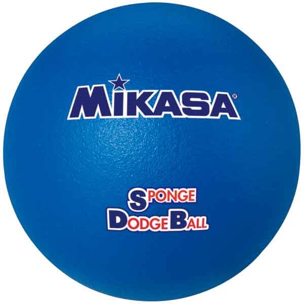 MIKASA（ミカサ）ドッジボール スポンジドッジボール ブルー 〔STD18〕 【北海道・沖縄・離島配送不可】