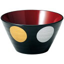 クイーン鉢/和食器 〔黒日月 内朱 A〕 直径150mm×高さ81mm 750cc 日本製 食洗機対応 〔和食 レストラン 店舗 お店〕【代引不可】【北海道・沖縄・離島配送不可】