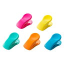 (まとめ) 袋止めクリップ/キッチン用品 〔5個入り〕 幅2×奥行1.9×高さ4cm メモクリップ 『クリップス』 〔×300個セット〕【代引不可】【北海道・沖...