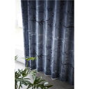カーテン 〔100×135cm ブルー〕 タッセル付き 形状記憶加工 ポリエステル100% サーナヤオッリ アフターザストーム 【北海道・沖縄・離島配送不可】