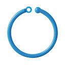 (まとめ) ミツヤ カラープラリング 内径30mm青 CCR-02-50P-BU 1パック(50本) 〔×30セット〕【代引不可】【北海道・沖縄・離島配送不可】