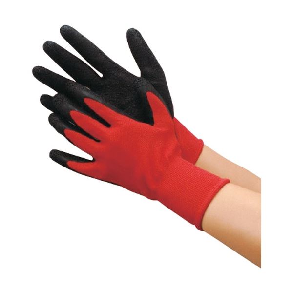 (まとめ) 丸和ケミカル 天然ゴム背抜き手袋 Mサイズ 750-10M 1パック(10双) 〔×5セット〕